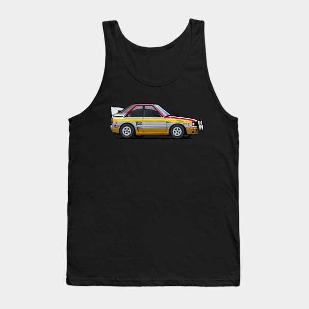 Sport A1 A2 Rally Group B Tank Top by Mario Ramos Rally Art